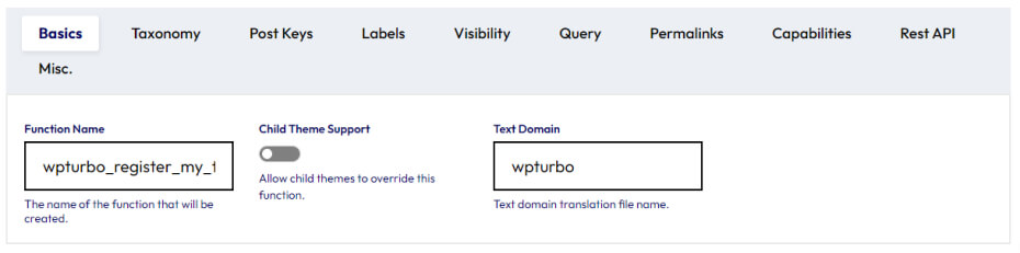 taxonomy basics