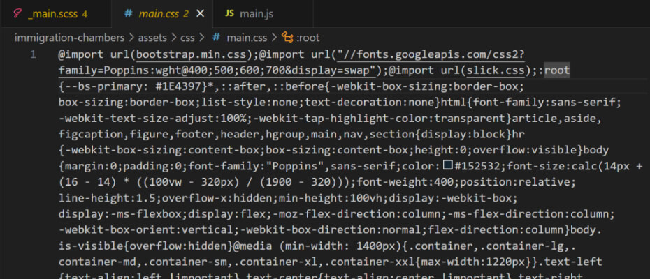 Minify HTML, CSS, and JavaScript