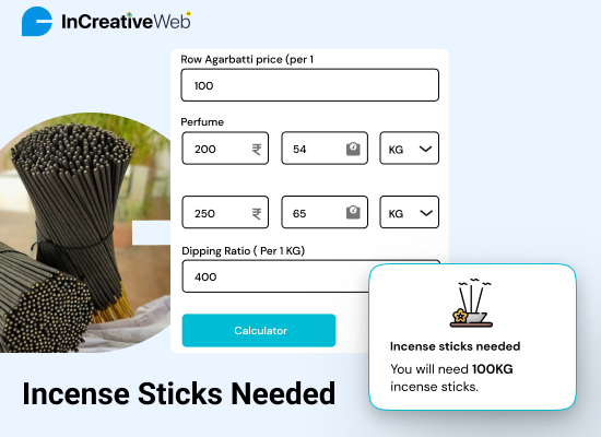 incense stick needed