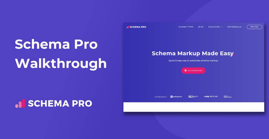 schema pro walkthrough